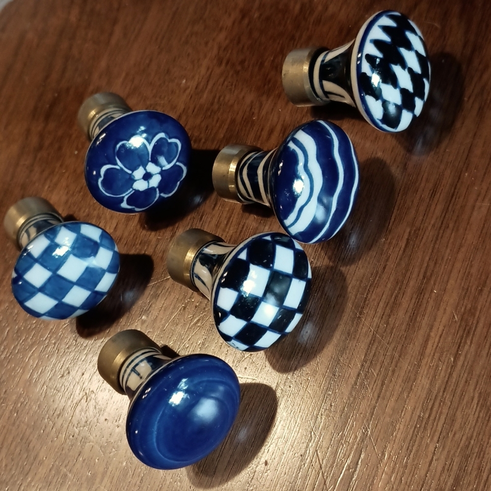 Handcrafted Ceramic cabinet drawer knobs